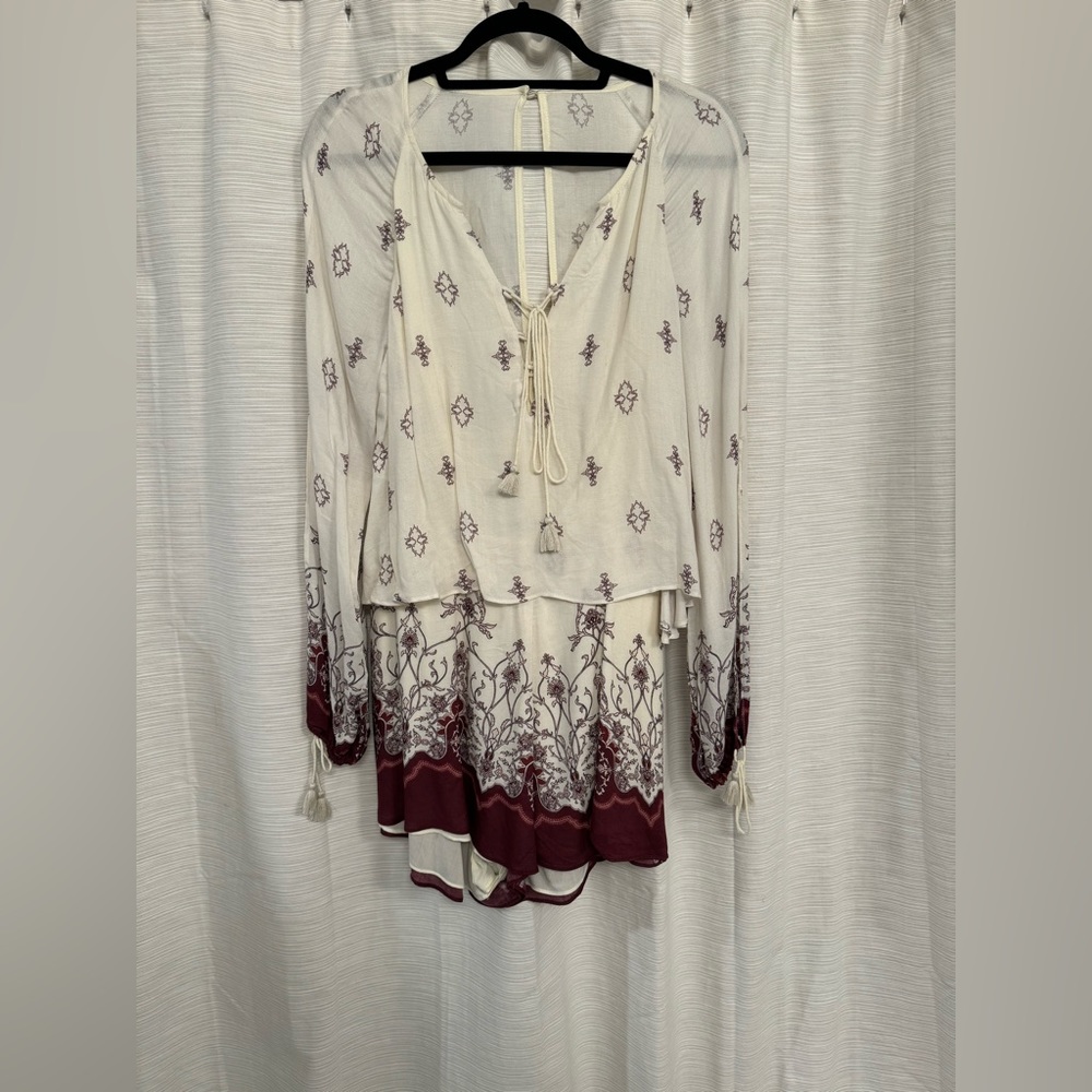 Open back romper